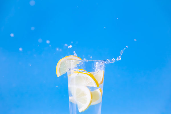 lemon water